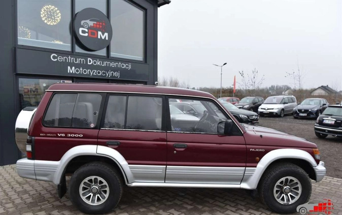 Mitsubishi Pajero cena 33900 przebieg: 243573, rok produkcji 1993 z Krapkowice małe 301